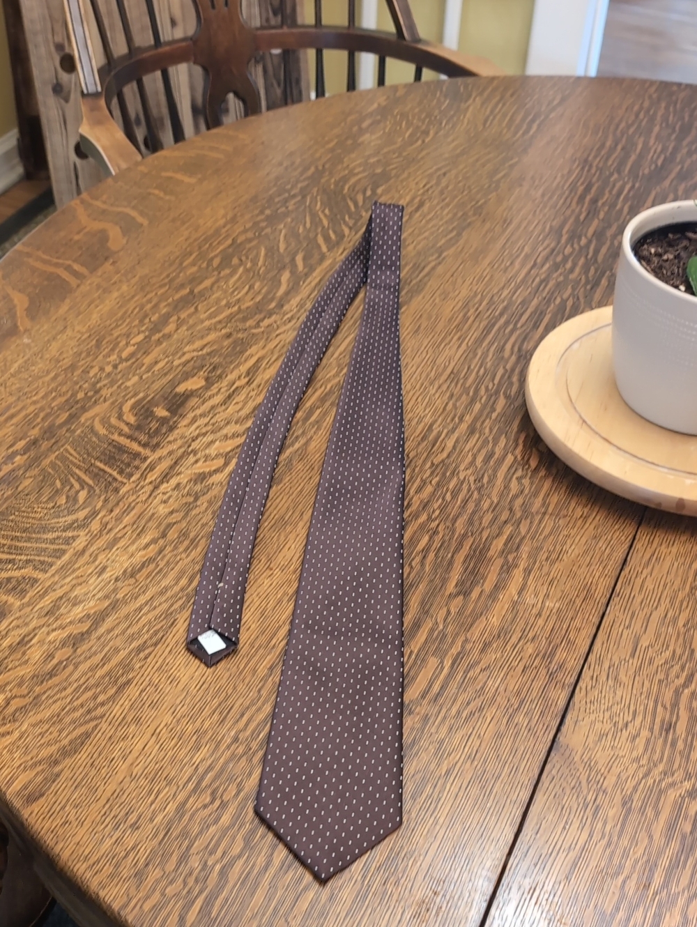 Vintage Leatherback Satins Wembley Tie